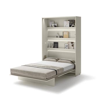 Lenart Bed Concept Verticaal Opklapbed 120x200 - Cashmere, Nieuw