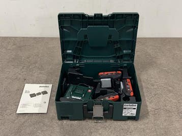Veiling - Metabo accu starterset 18V LiHD (3x 4,0Ah+lader), Nieuw