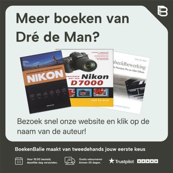 Fotograferen met een Nikon D5500 - Dré de Man 9789059408227, Verzenden, Gelezen, Dré de Man