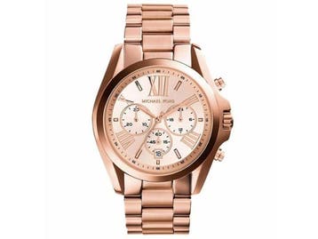 Michael Kors MK5503 - Dameshorloge - Chronograaf - Roségoud, Kleding | Dames, Verzenden, Nieuw
