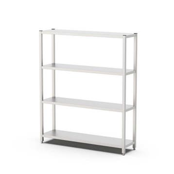 HCB Opbergrek - stelling - 150 x 40 x 180 cm - RVS, Verzenden, Nieuw in verpakking