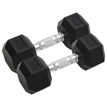 vidaXL Halters 2 st 16 kg totaal gietijzer, Verzenden, Nieuw