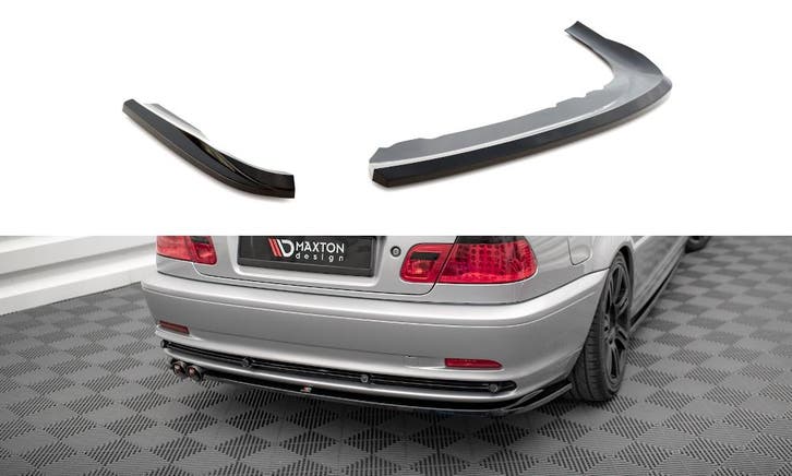 Diffuser BMW 3 Coupe E46 Maxton Glans Zwart, Auto-onderdelen, Carrosserie en Plaatwerk, Ophalen of Verzenden