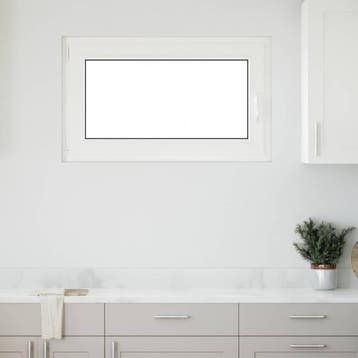 vidaXL Kantel- en draaivenster voor de kelder RISOR 100 x 60, Verzenden, Nieuw