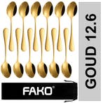 Fako Bijoux - Theelepel / Koffielepel Classic - 12cm - Goud, Verzenden, Nieuw