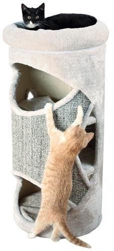 Trixie krabton gracia lichtgrijs / grijs (Katten), Dieren en Toebehoren, Verzenden, Nieuw