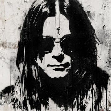 David Law (1967) - Ozzy Osbourne (Stencil)