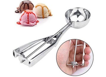 Nonna IJsschep - RVS - ø5 cm - Vaatwasmachinebestendig, Huis en Inrichting, Verzenden, Nieuw