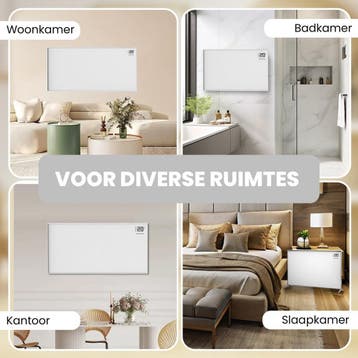 Komodo Infrarood Verwarmingspaneel 800W - 100x60 cm -, Doe-het-zelf en Verbouw, Ophalen of Verzenden, Zo goed als nieuw