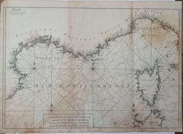 meditterranean sea - Lyon, Genua, Korsika, Sardinië; Roux, Boeken, Nieuw