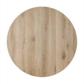 Eiken tafelblad - 4cm dik eiken - rond, Huis en Inrichting, Verzenden, Nieuw