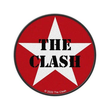The Clash Military Logo Patch officiële merchandise, Ophalen of Verzenden, Nieuw, Kleding