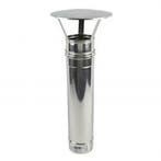 Compleet RVS set Ø100mm voor pizzaoven of buitenkachel (1, Huis en Inrichting, Kachels, Ophalen of Verzenden, Nieuw