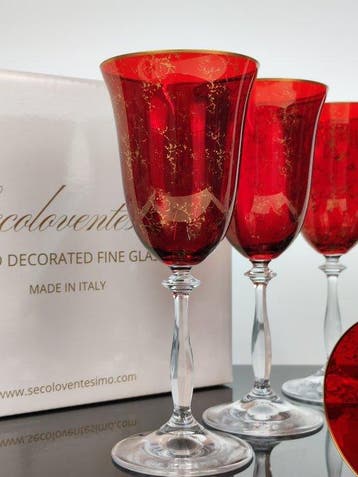 SECOLOVENTESIMO - Kelk (6) - Angela Venice red Marble -
