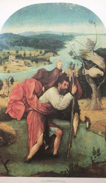 Jeroen Bosch - Heilige Christoforus ( ca.1500 ) - 1988 -