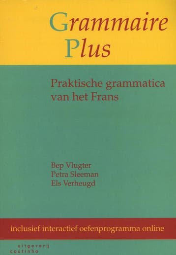 Grammaire plus - Bep Vlugter 9789046903261, Boeken, Verzenden, Zo goed als nieuw, Bep Vlugter