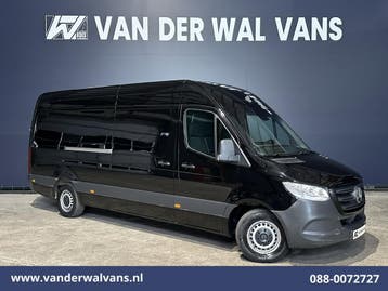 Mercedes-Benz Sprinter | 319 CDI 191pk 3.0L V6 L3H2 Euro6, Gebruikt, Euro 6, Zwart, Mercedes-Benz
