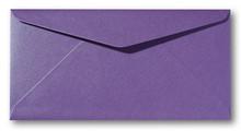 Envelop 11 x 22 cm Metallic Violet, Verzenden, Nieuw