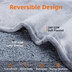 Hondendeken bank - hondenmat - 152x127 cm - Grijs - Nobleza, Dieren en Toebehoren, Verzenden, Zo goed als nieuw