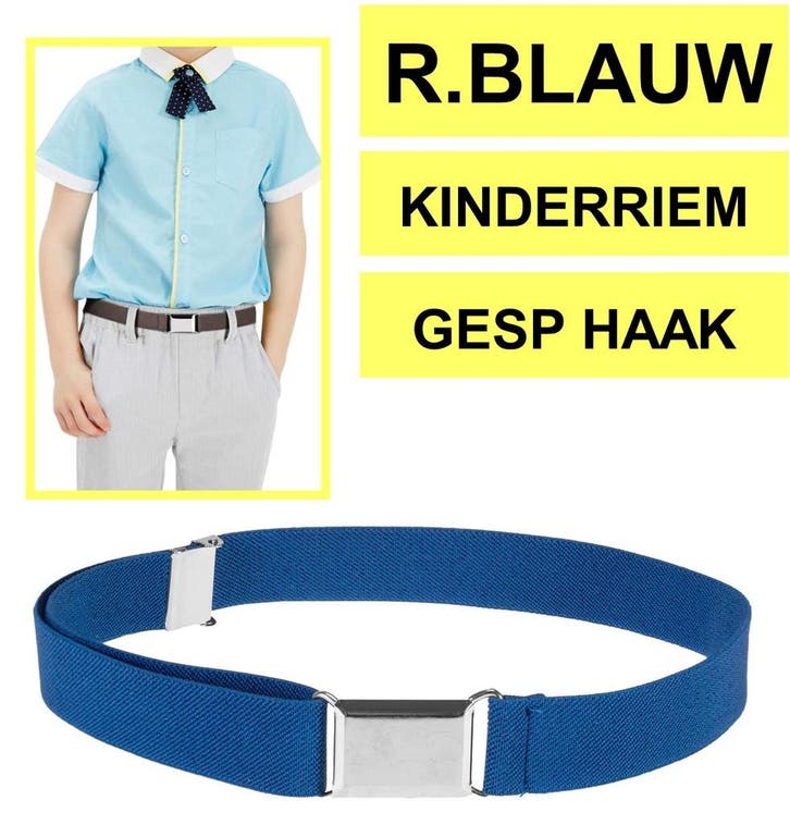 Fako Fashion - Kinderriem Elastisch Gesp - Elastische Riem, Kleding | Dames, Riemen en Ceinturen, Verzenden