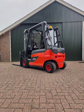 Linde E25 Elektrische Heftruck Triplex, Spreider, 482 uur!!!, Linde, Heftruck, Ophalen of Verzenden, Elektrisch