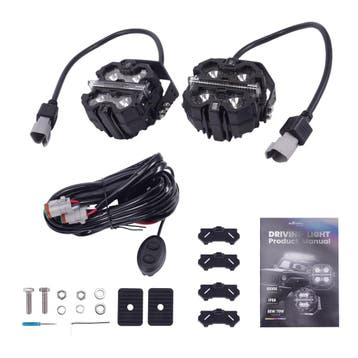 LED Work Light 160W RGB DRL White/Amber 3.5 voor SUV ATV, Verzenden, Nieuw