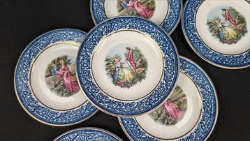 Langenthal - Dessertservies (6) - Porselein - voor 6