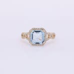 Zonder minimumprijs - Ring - 14 karaat Geel goud - 2.11ct., Nieuw