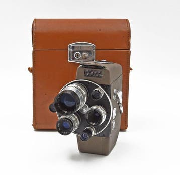 Arco Vintage Arco Eight Model 803A (Double 8mm) con Custodia, Nieuw