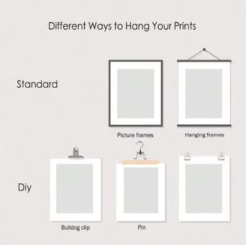 Japanse Rode Koi Vis Canvas Poster Minimalistische Art, Verzenden, Nieuw