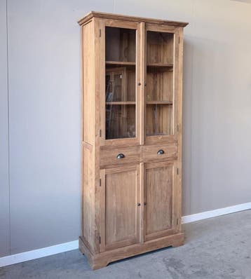 Klassieke kast Pijnacker, Huis en Inrichting, Ophalen of Verzenden, Nieuw, Teakhout