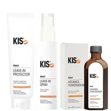 KIS Daily Care Trio - 150+150+100ml, Ophalen of Verzenden, Nieuw, Gel, Wax, Haarlak of Mousse