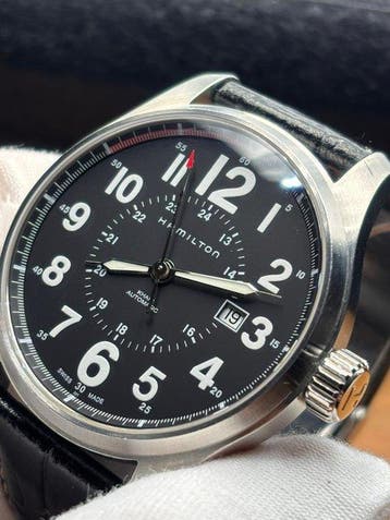 Hamilton - Khaki - H706150 - Heren - 2000-2010, Nieuw