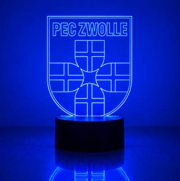 Led lamp PEC Zwolle, Kunststof, Overige merken, Meerkleurig, Inclusief lichtbron