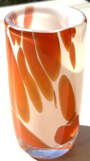 Orrefors - Vaas - Glas - Glazen vaas gesigneerd