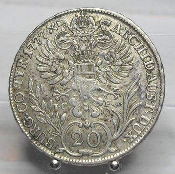 Oostenrijk. Maria-Theresia. 20 Kreuzer 1777 ICFA, Wien, Postzegels en Munten, Munten | Europa | Niet-Euromunten