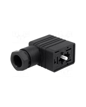 GM 209 NJ SCHWARZ HIRSCHMANN-Connector ventiel, Ophalen