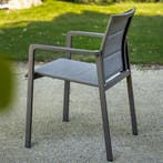 Cortina stapelbare dining tuinstoel antraciet Taste 4SO, Ophalen of Verzenden, Nieuw