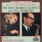 cd - The Dave Brubeck Quartet - N.Y.C., Carnegie Hall, Fe..., Cd's en Dvd's, Verzenden, Zo goed als nieuw