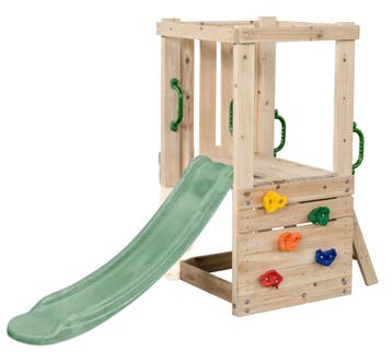 Houten Speeltoestel Mari Small met pastelgroene glijbaan, Ophalen of Verzenden, Nieuw