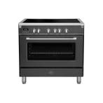 BORETTI CFBI901AN Fornuis 90 cm - inductie fornuis  -2195, Ophalen of Verzenden, Nieuw