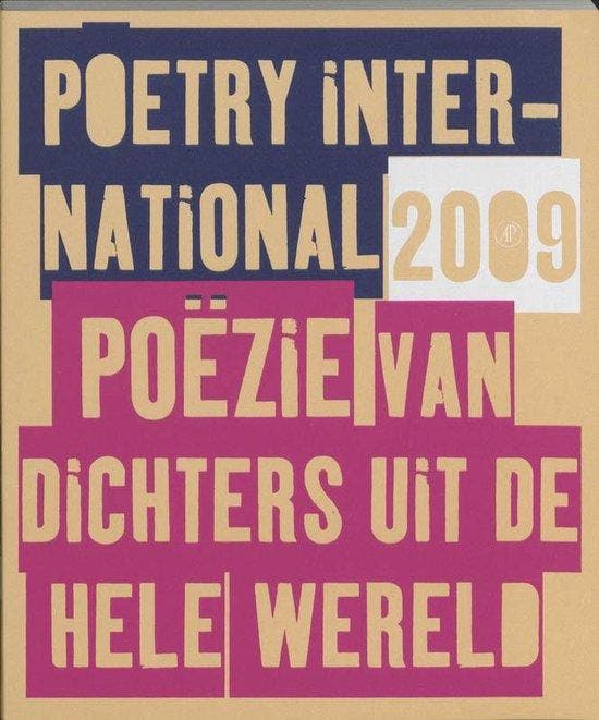 Poetry International 2009, Boeken, Literatuur, Ophalen of Verzenden