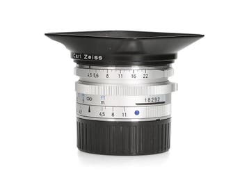 Carl Zeiss C Biogon T f/4.5 21 mm ZM - Groothoeklens, Ophalen of Verzenden, Zo goed als nieuw