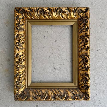 Grote Vergulde Schilderij Lijst - Lijst - Hout