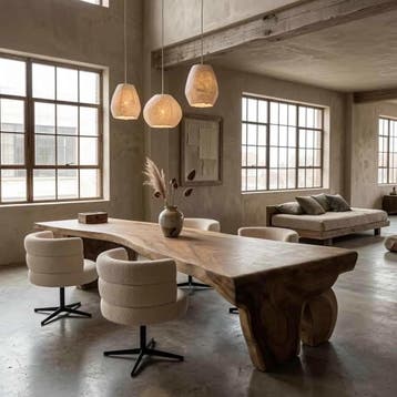Watervaltafel Suarhout | 350cm | World of Brosi, Ophalen of Verzenden, Nieuw