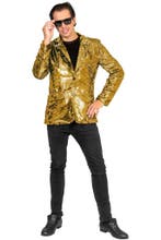 Party Colbert Pailletten Goud Milan, Kleding | Heren, Ophalen of Verzenden, Nieuw
