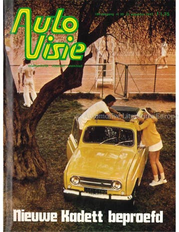 1973 AUTOVISIE MAGAZINE 35 NEDERLANDS, Nieuw, Author