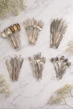 Christofle - Bestekset (48) - Delta - Verzilverd