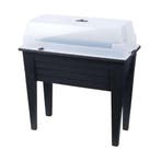 Pro Garden Kweektafel met Deksel 78x40x83 cm Antraciet, Verzenden, Nieuw