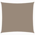 Vierkant Zonnedoek 4.5x4.5m Taupe | Tweedekansje | OP=OP, Tuin en Terras, Schaduwdoeken, Ophalen of Verzenden, Zo goed als nieuw